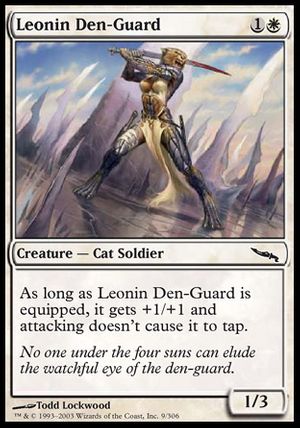 Leonin Den-Guard (Mirrodin)