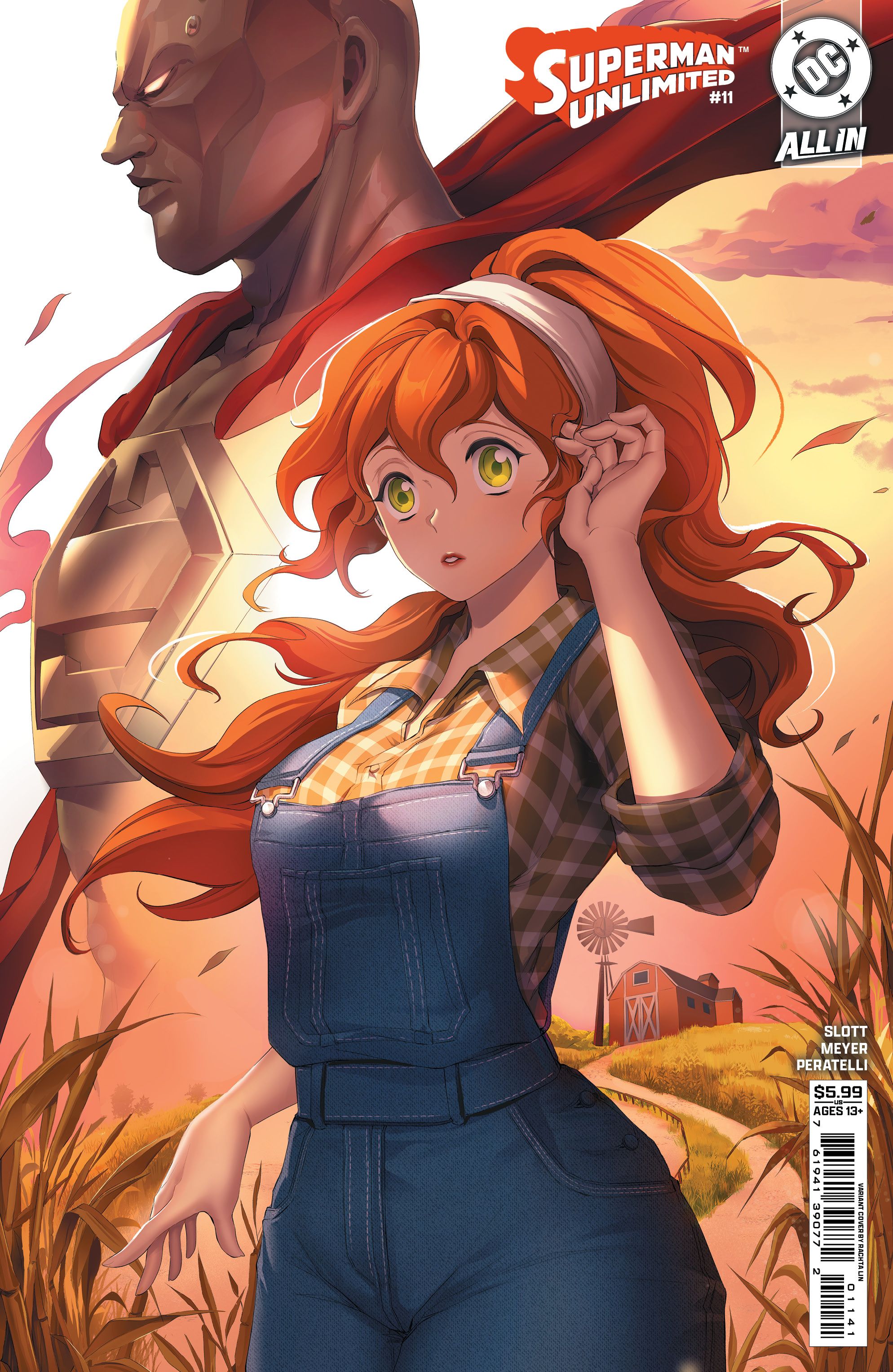 Superman Unlimited #11 (Cvr C Rachta Lin Card Stock Variant) Comic