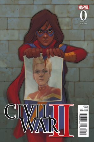 Civil War Ii #0 (Phil Noto Kamala Variant)
