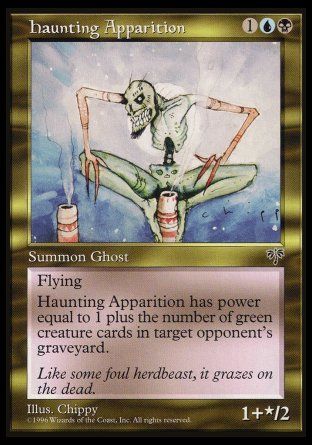 Haunting Apparition (Mirage) Trading Card