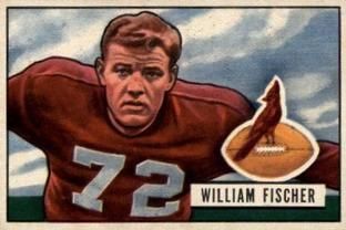 William Fischer 1951 Bowman #65 Sports Card