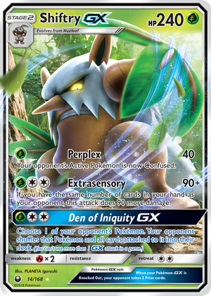 Shiftry GX (14/168) - Celestial Storm