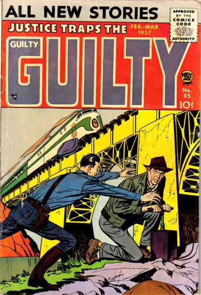 Justice Traps the Guilty #85 Comic