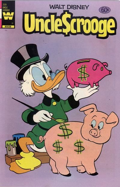 Uncle Scrooge #209 Comic