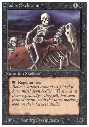 Drudge Skeletons (Unlimited) Trading Card