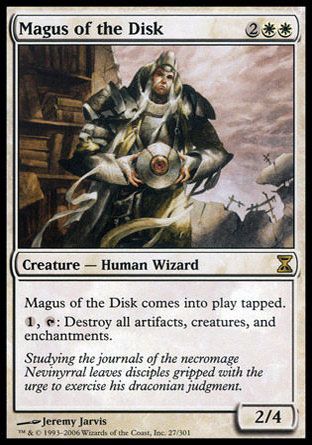 Magus of the Disk (Time Spiral) Trading Card