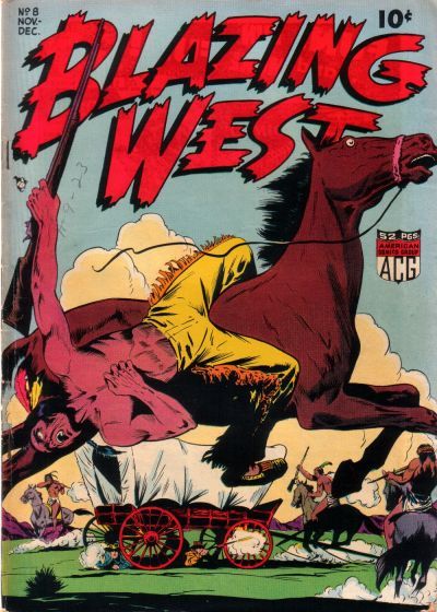 Blazing West #8 Comic