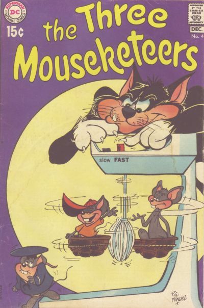 Three Mouseketeers, The #4 Comic