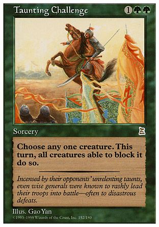 Taunting Challenge (Portal Three Kingdoms) Trading Card