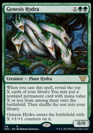 Genesis Hydra (Kamigawa Neon Dynasty Commander Decks) Trading Card