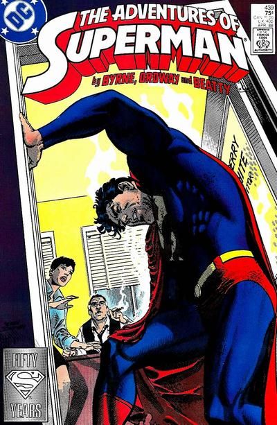 Adventures of Superman #439 Comic