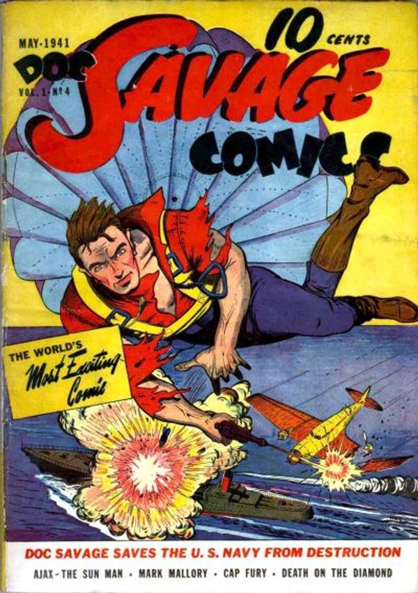 Doc Savage Comics #v1 #4