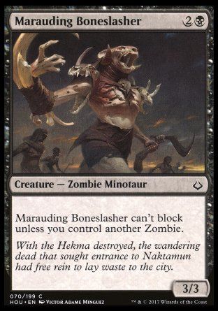 Marauding Boneslasher (Hour of Devastation) Trading Card