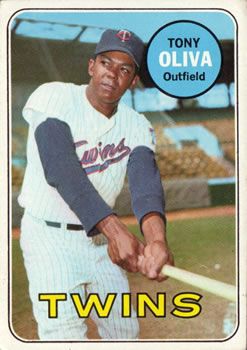 Tony Oliva 1969 Topps #600 Sports Card