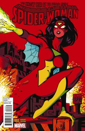 Spider-Woman #2 (Javier Rodriguez Variant Cover)