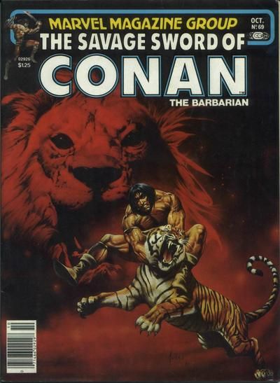 The Savage Sword of Conan #69 Comic
