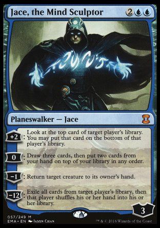 Jace, the Mind Sculptor (Eternal Masters) Trading Card