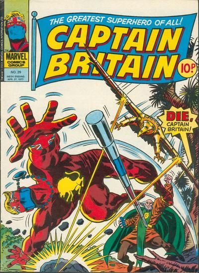 Captain Britain #29 Comic