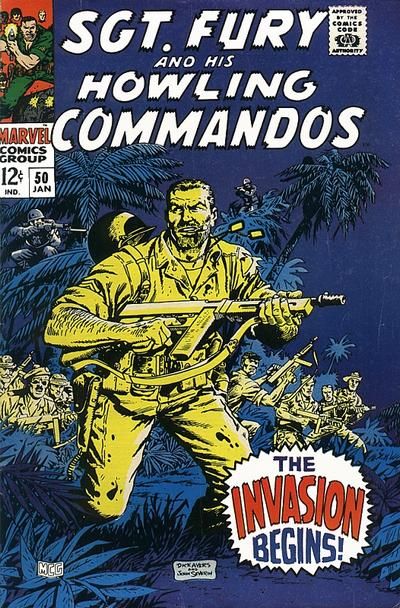 Sgt. Fury And His Howling Commandos #50 Comic
