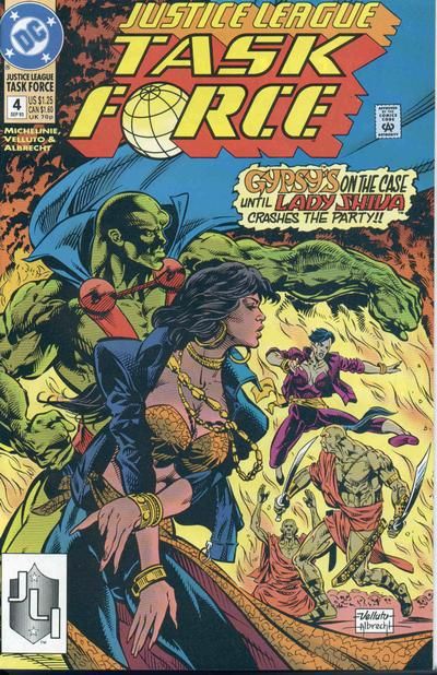 Justice League Task Force #4 Comic