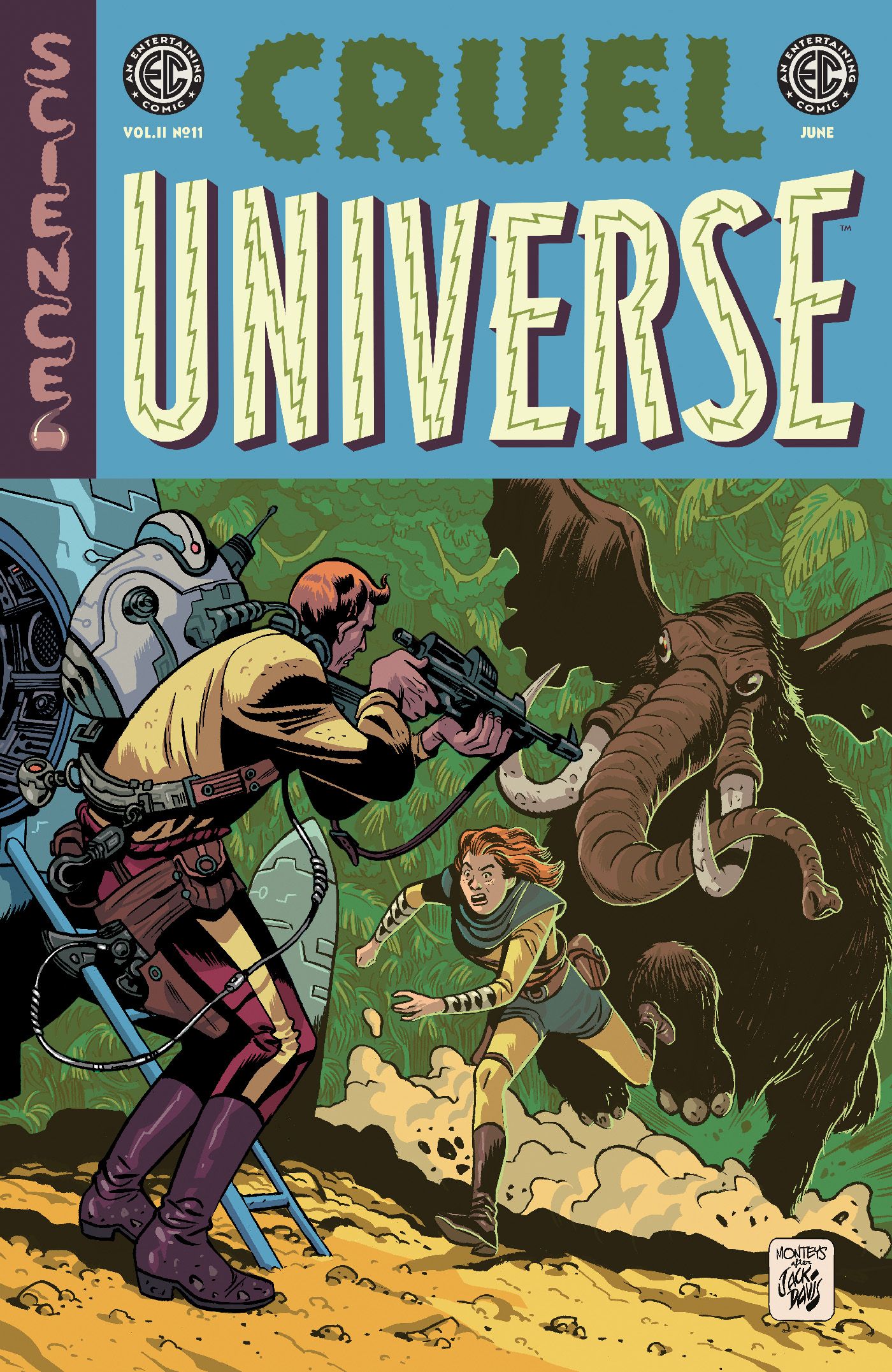 Cruel Universe 2 #11 (Cvr C Inc 1:10 Albert Monteys Ec Homage Variant) Comic
