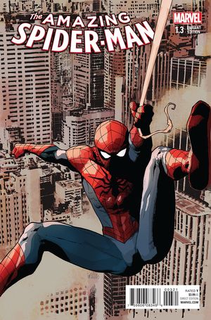 Amazing Spider-man #1.3 (Yu Variant)