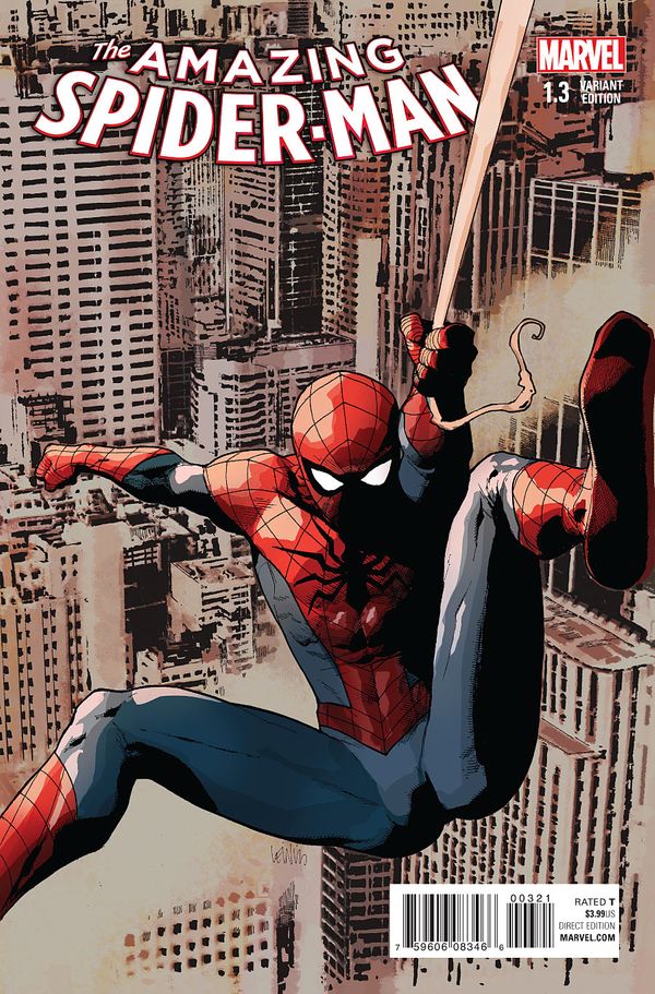 Amazing Spider-man #1.3 (Yu Variant)