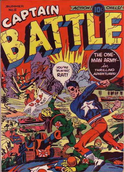 Captain Battle Comics #5 Comic