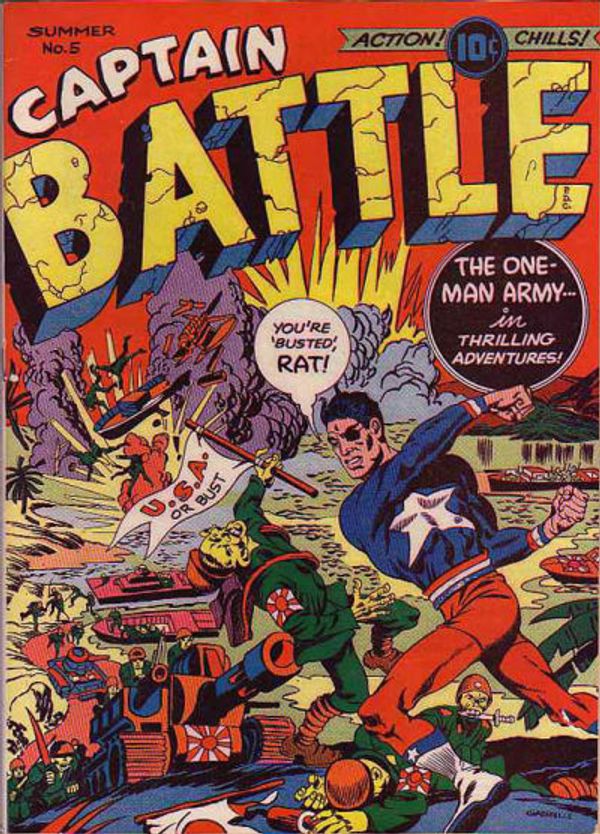 Captain Battle Comics #5