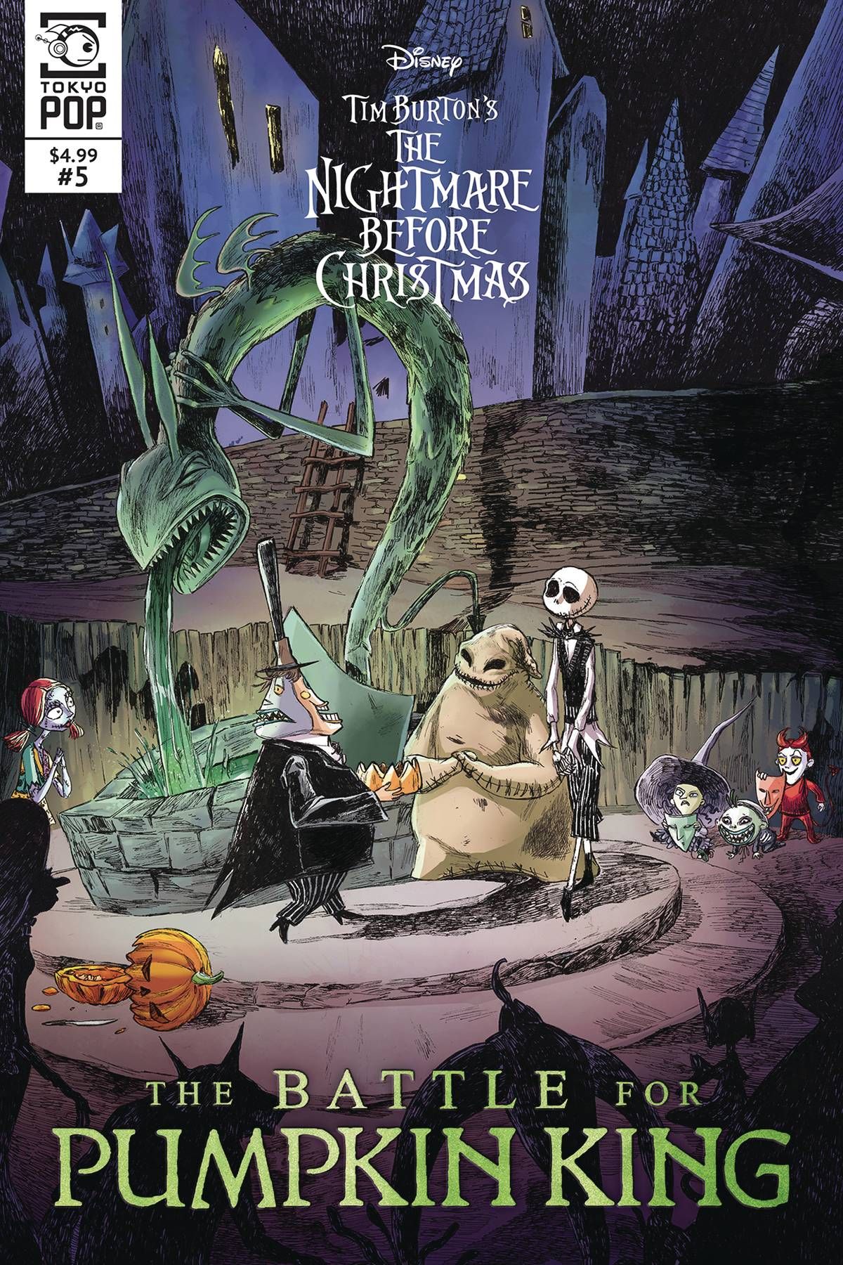 The Nightmare Before Christmas - The Battle For Pumpkin King #5 Comic