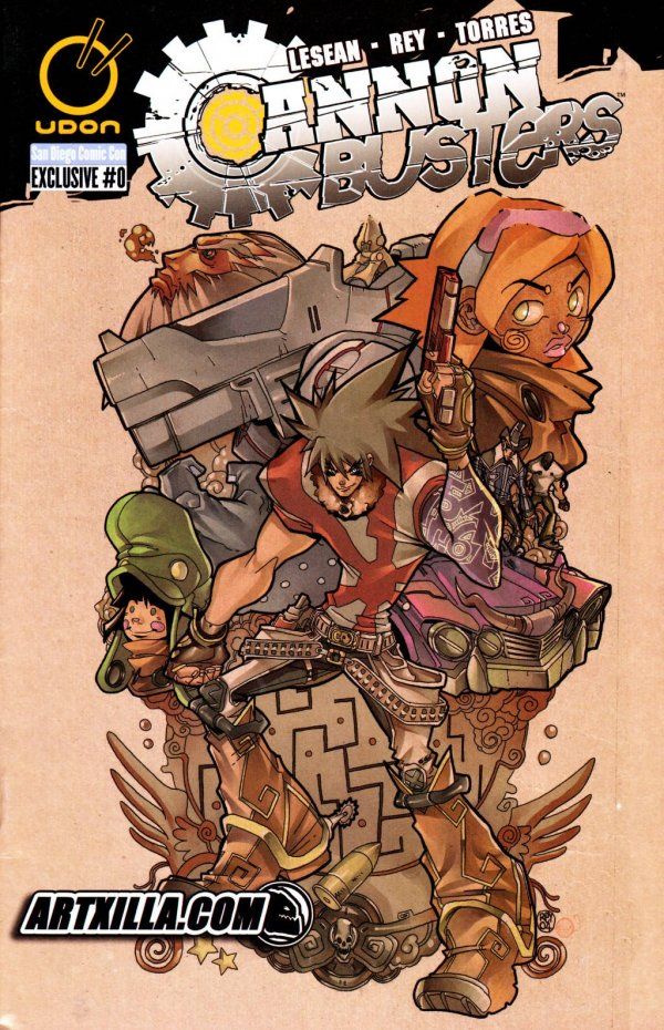 Cannon Busters #0 Comic