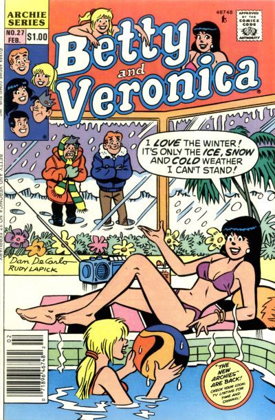 Betty and Veronica #27 Comic