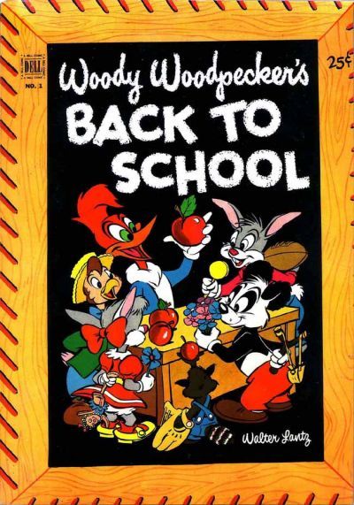Woody Woodpecker Back To School Comic