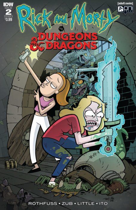Rick and Morty Vs. Dungeons and Dragons #2 Comic