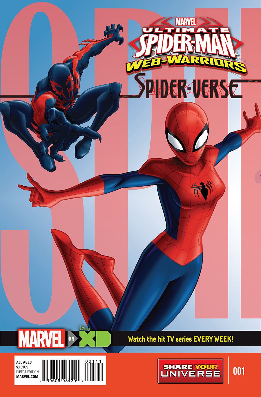 Marvel Universe Ultimate Spider-Man Spider-Verse #1 Comic