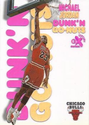 Michael Jordan 1998-99 SkyBox E-X Century - Dunk'N Go-Nuts #15DG