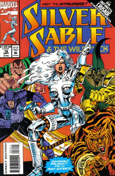 Silver Sable and the Wild Pack #16 Comic