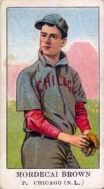 Mordecai Brown 1909 American Caramel (E91-B) Sports Card