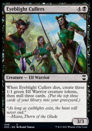 Eyeblight Cullers (Kaldheim Commander Decks) Trading Card