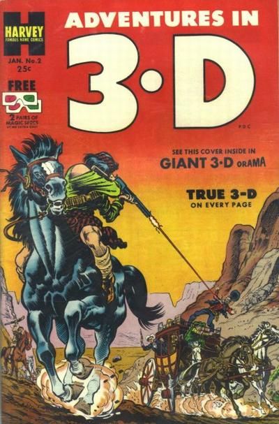 Adventures in 3-D #2 Comic