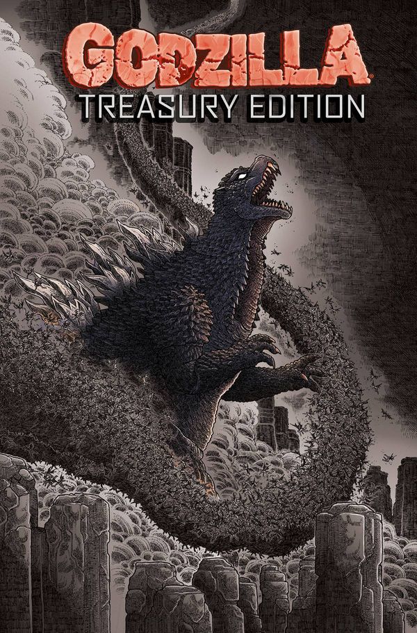 Godzilla Treasury Cover