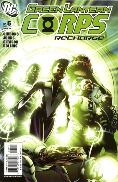 Green Lantern Corps: Recharge #5 Comic