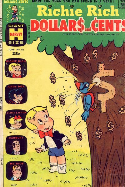 Richie Rich Dollars and Cents #61 Comic