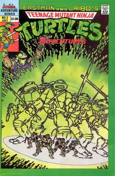Teenage Mutant Ninja Turtles Adventures #3 Comic
