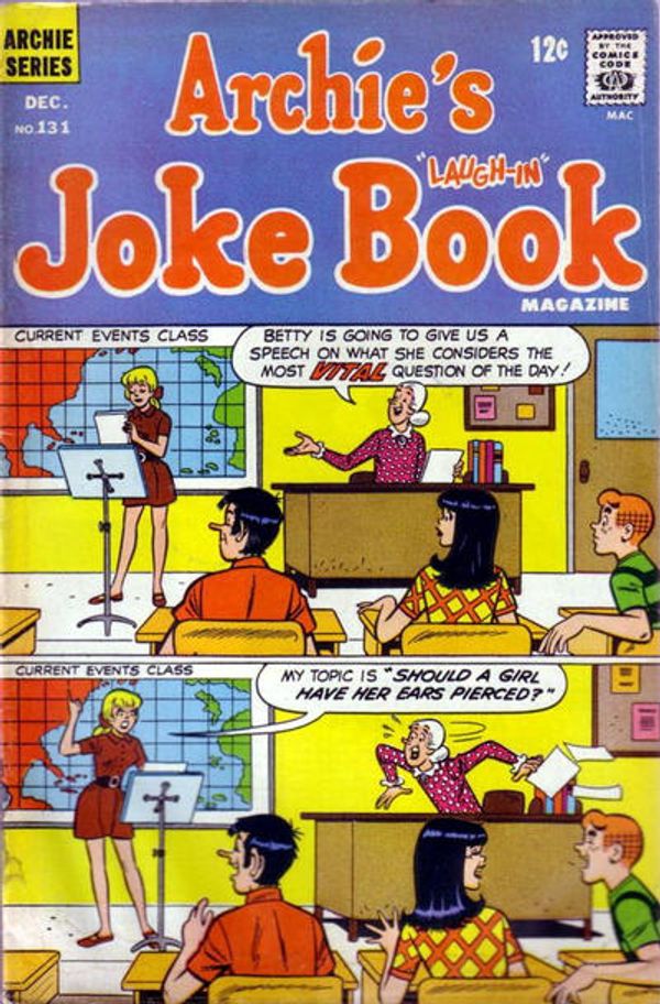 Archie's Joke Book Magazine #131