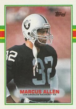 Marcus Allen 1989 Topps #267 Sports Card