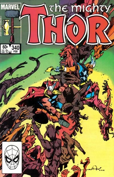 Thor #340 Comic