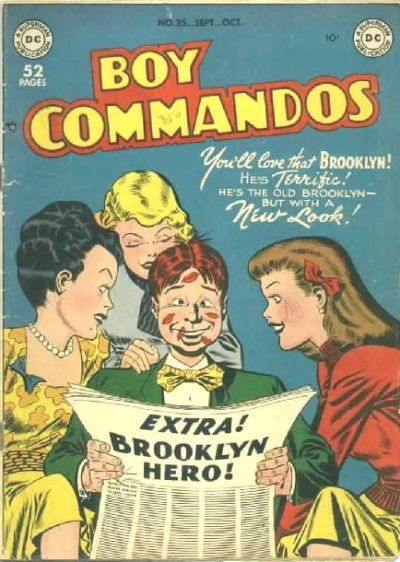 Boy Commandos #35 Comic