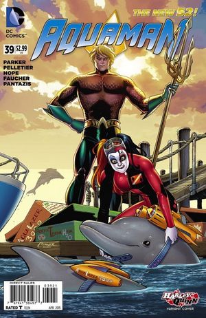Aquaman #39 (Harley Quinn Variant Cover)