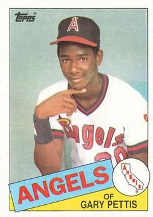 Gary Pettis 1985 Topps #497